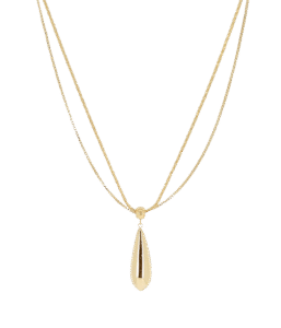 Loryn ogrlica od pozlaćenog čelika