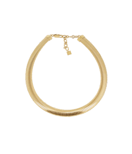 Snake ogrlica od pozlaćenog čelika