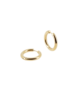 Tia naušnice od pozlaćenog čelika