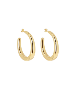 Andromeda naušnice od pozlaćenog čelika