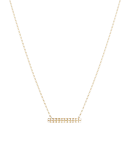 Cinzia ogrlica od pozlaćenog čelika