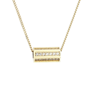 Tallulah ogrlica od pozlaćenog čelika