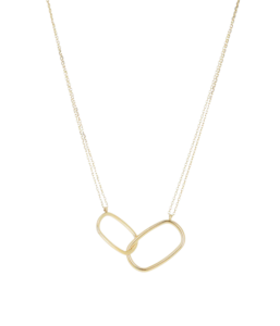 Miro ogrlica od pozlaćenog čelika