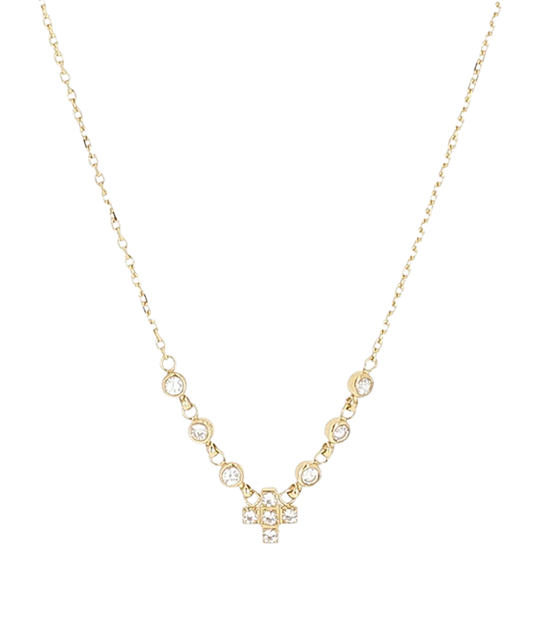 Baburu ogrlica od pozlaćenog čelika