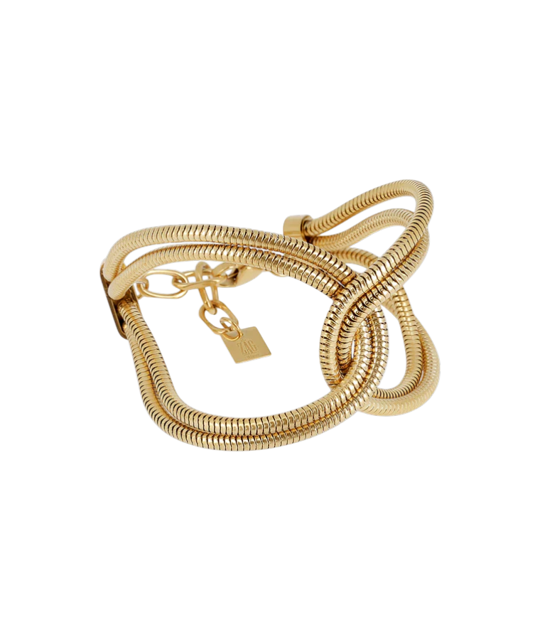 Thalix narukvica od pozlaćenog čelika