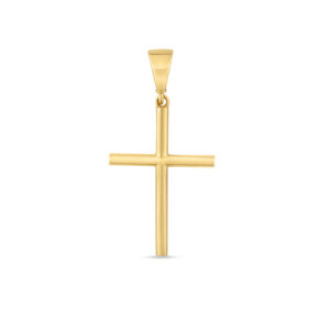 Cross zlatni privjesak