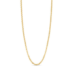 Round zlatni lančić