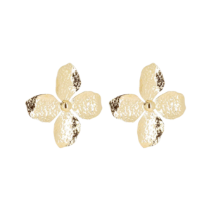 Petals naušnice od pozlaćenog čelika