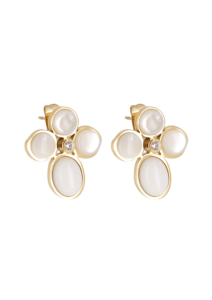 Blossom naušnice od pozlaćenog čelika