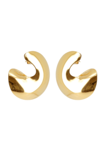 Dahlia naušnice od pozlaćenog čelika