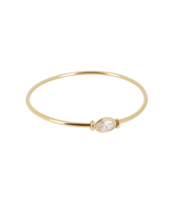 Troia narukvica od pozlaćenog čelika