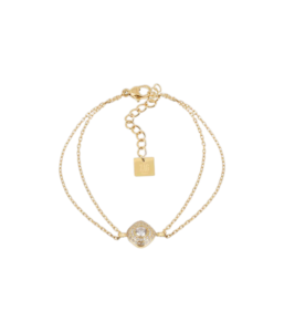 Ermi narukvica od pozlaćenog čelika