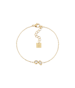 Galatina narukvica od pozlaćenog čelika