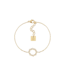 Juki narukvica od pozlaćenog čelika