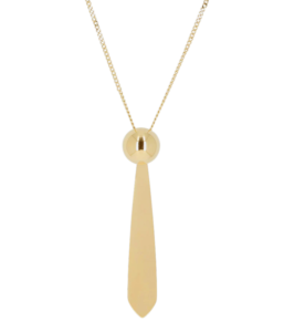 Carter ogrlica od pozlaćenog čelika