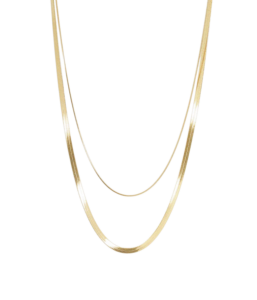 Asco ogrlica od pozlaćenog čelika