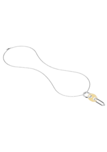 Banna ogrlica od pozlaćenog čelika