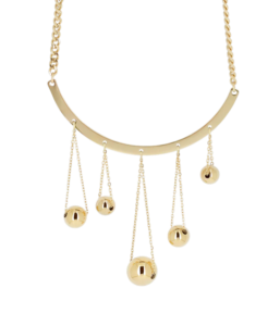 Aversa ogrlica od pozlaćenog čelika