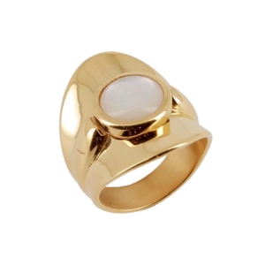 Seton prsten od pozlaćenog čelika