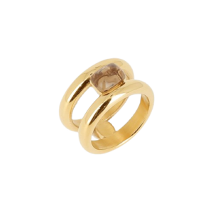 Azuki prsten od pozlaćenog čelika