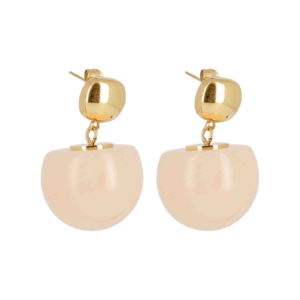 Sole naušnice od pozlaćenog čelika