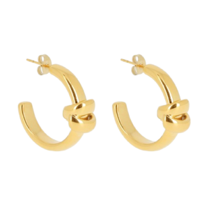 Orane naušnice od pozlaćenog čelika