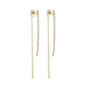 Akane naušnice od pozlaćenog čelika