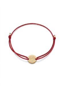 Threads heart srebrna narukvica